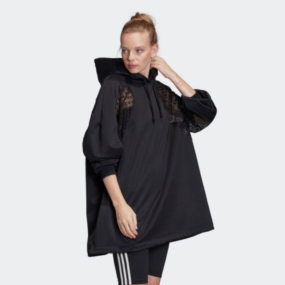 Adidas Women’s Lace Hoodie Sweatshirt Dress - Size Small - New with Tags!